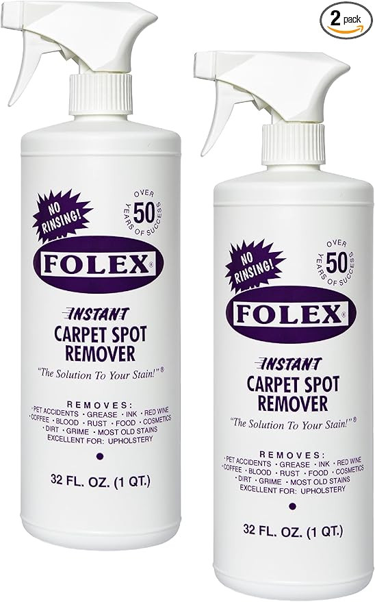 FOLEX Instant Carpet Spot Remover, 32oz, Pack of 2 | Amazon (US)