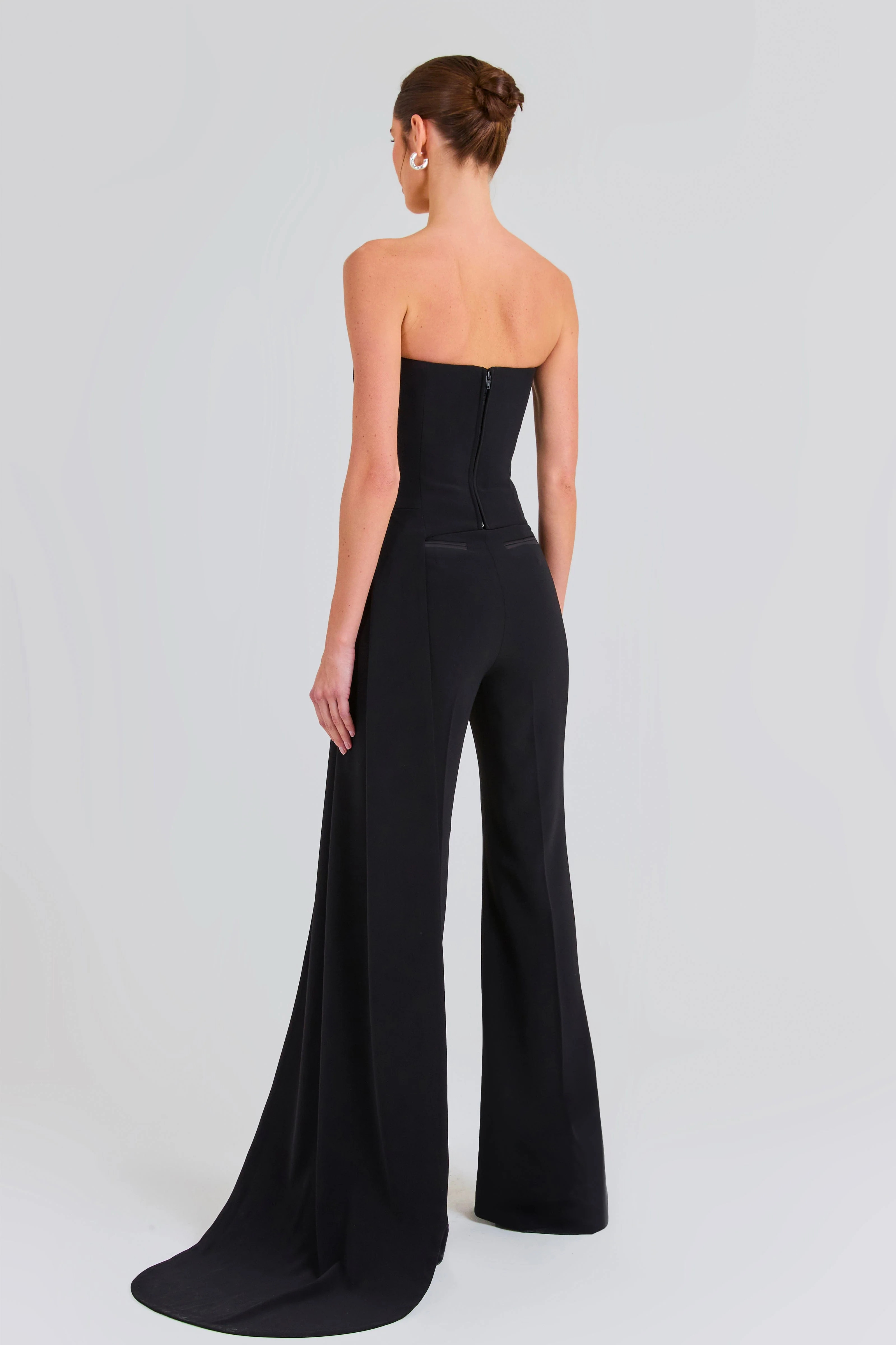 Charlotte Black Trousers | Nadine Merabi