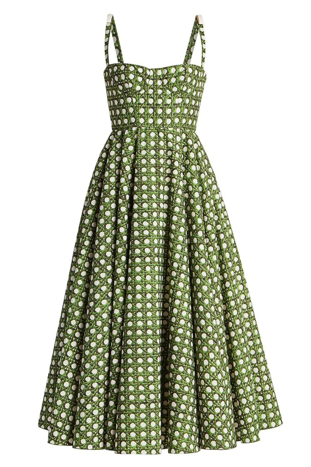 Giambattista Valli Treillage Midi Dress | Vermillion