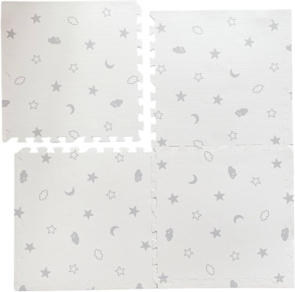 Baby Foam Play Mat - 47" x 47"EVA Soft Foam Baby Play mats Starry Sky Puzzle Floor Mat for Kids &... | Amazon (CA)