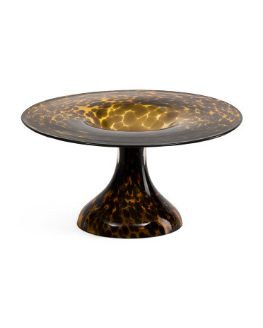 12x5.75 Leopard Print Cake Stand | TJ Maxx