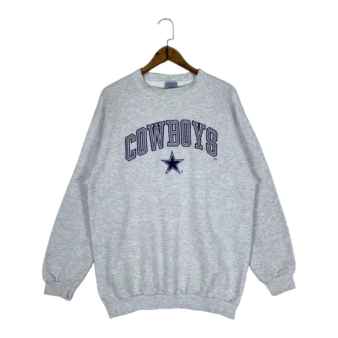 Vintage 90s Dallas Cowboys Sweatshirt Crewneck Big Logo - Etsy | Etsy (US)