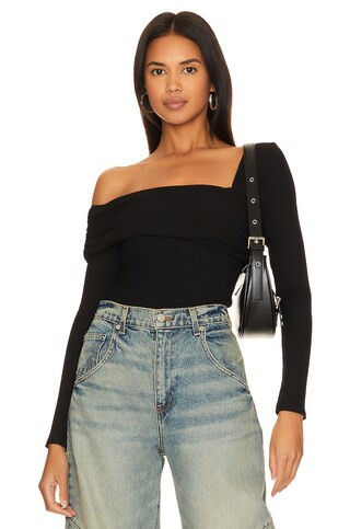 Lovers and Friends Florence Bodysuit in Black from Revolve.com | Revolve Clothing (Global)