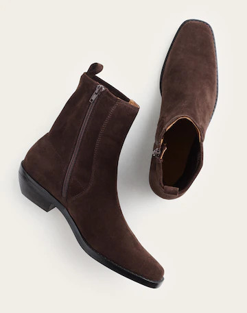 The Idris Ankle Boot in Suede | Madewell