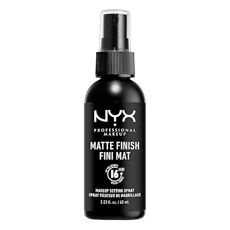 NYX PROFESSIONAL MAKEUP Makeup Setting Spray - Matte Finish, Long-Lasting Face Mist for up to 16H... | Amazon (US)