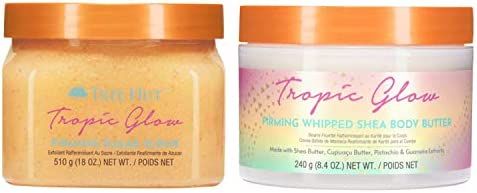 TREE HUT Tropical Glow Shea Sugar Scrub And Body Lotion Set! Formulated With Cupuacu Butter, Cert... | Amazon (US)