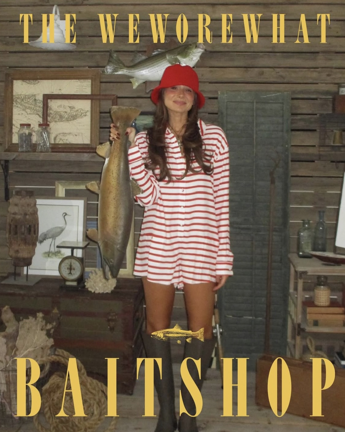 Seaside coastal chic 🎣🐡🪣🦞🦆our new fisherman core swim out now!!!  ☀️