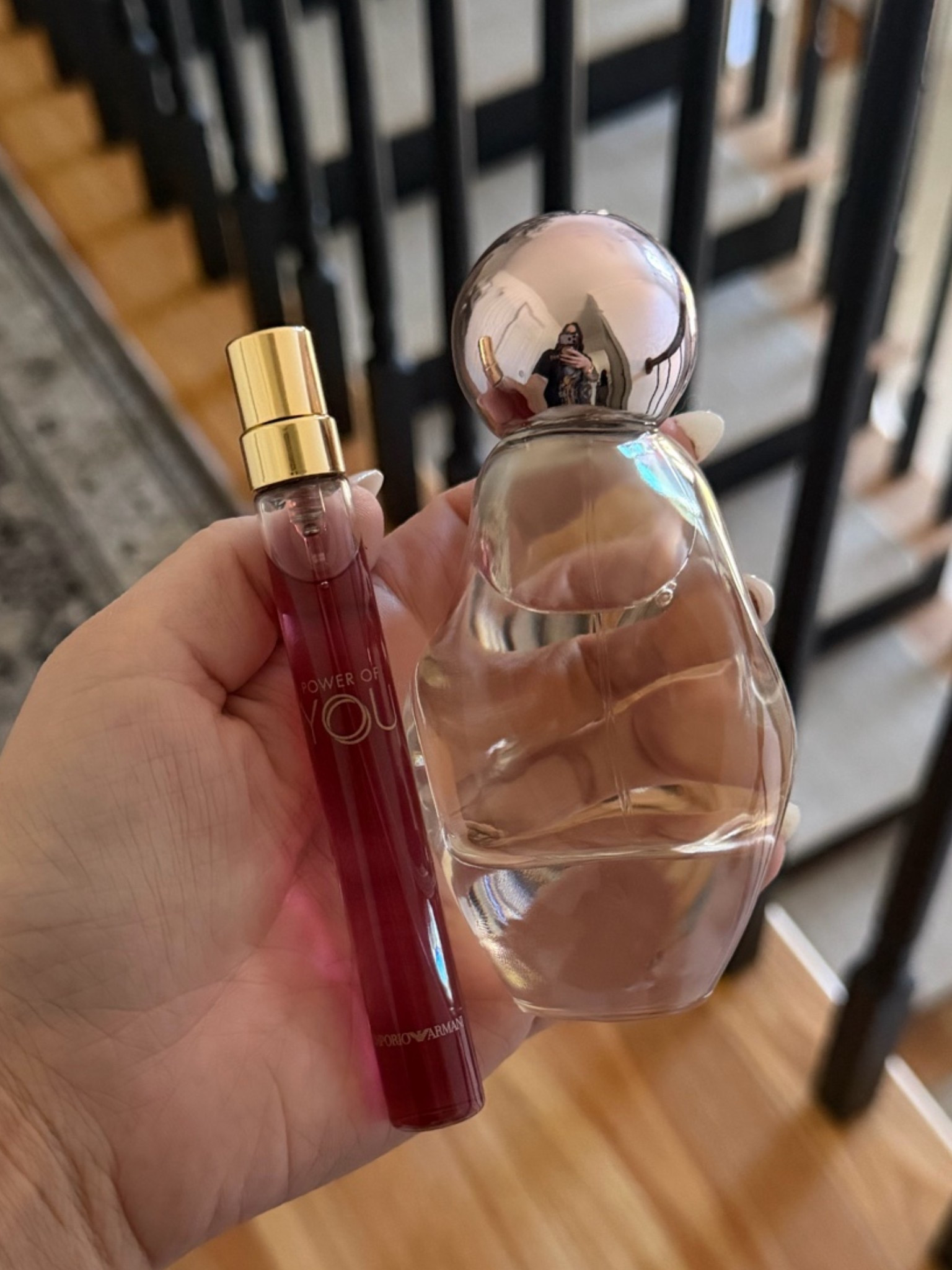 Scents I’m loving lately
Cosmic Kylie 
Power of you Armani

#LTKBeauty #LTKSeasonal #LTKselfcare