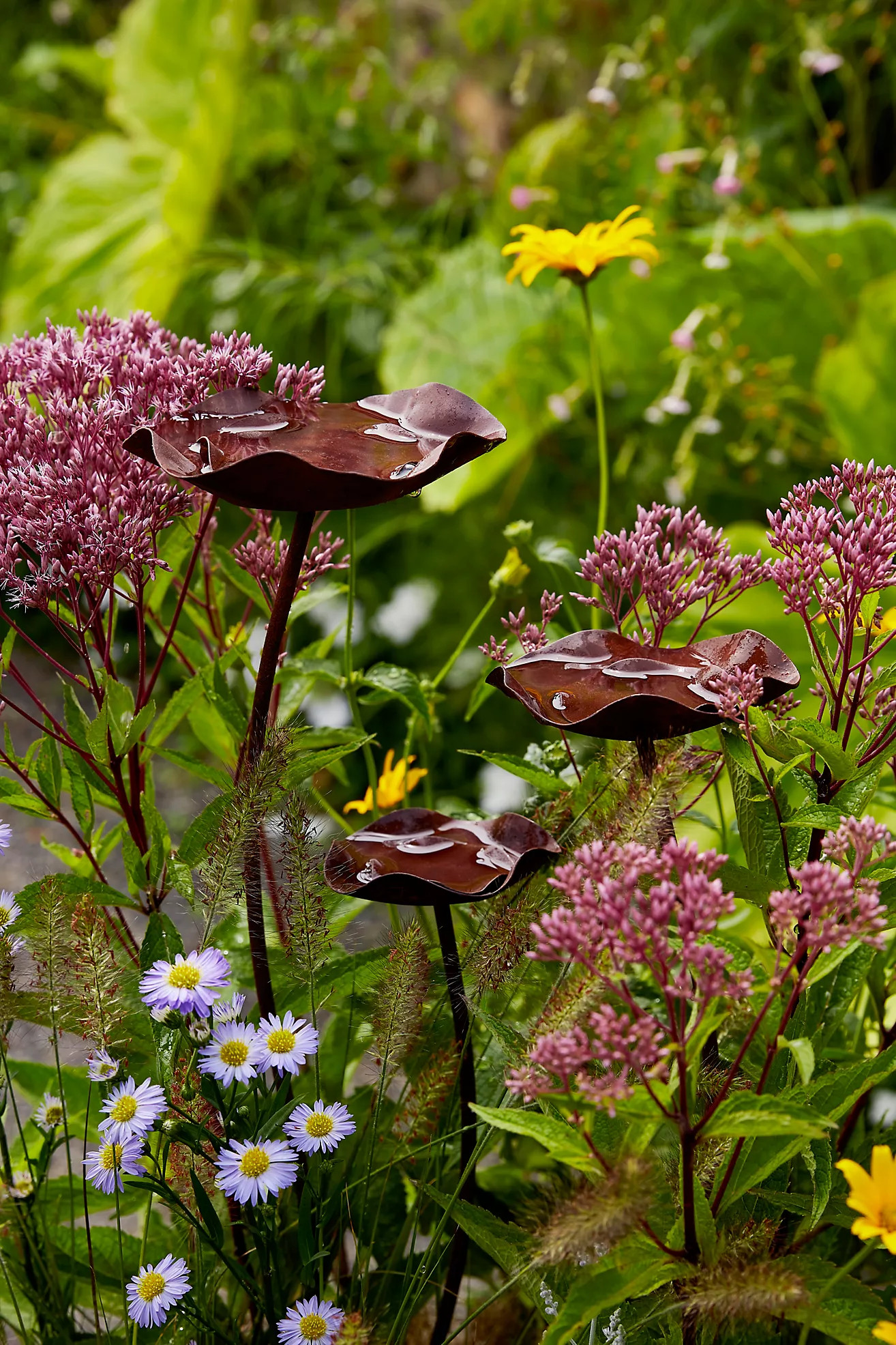 Rain Catcher Iron Stake | Anthropologie (US)