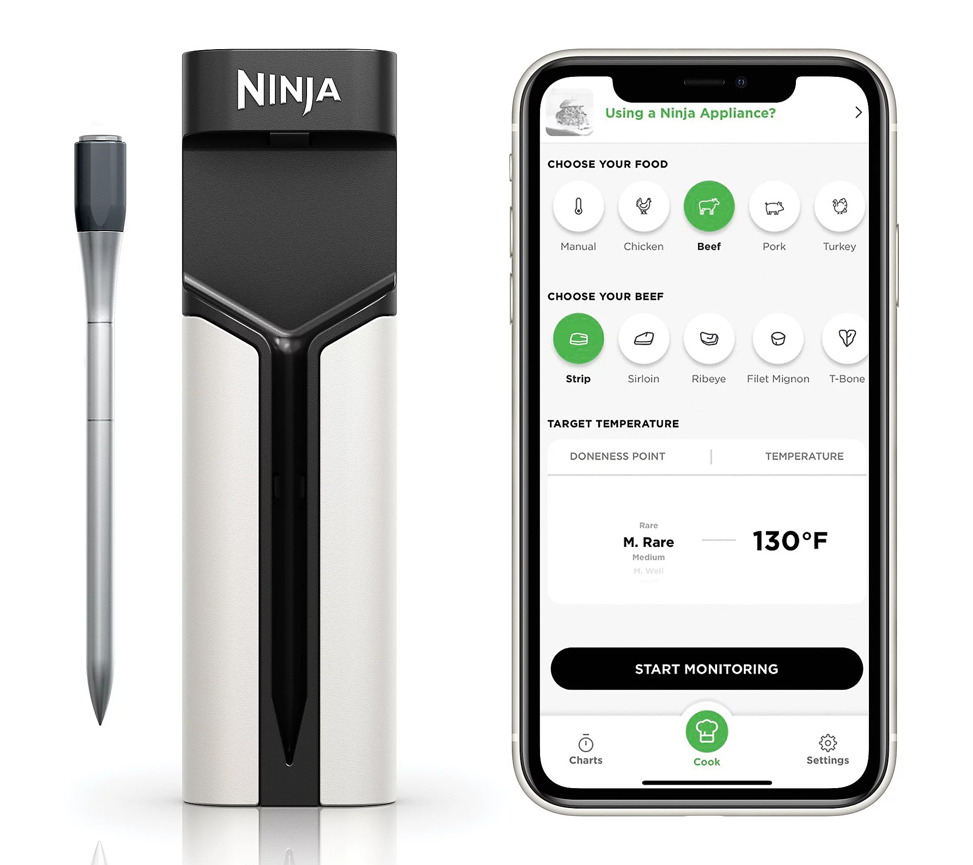 Ninja ProChef Wireless Thermometer | QVC