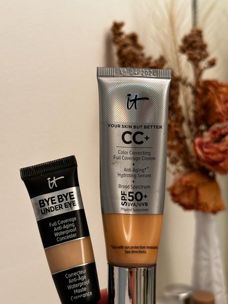 It Cosmetics is having an amazing sale on select bundles for 40% off!

I love a lot of their products, but the cc cream & under eye concealer is what I use for every day wear! Great coverage but still feels light  and not cakey - and doesn’t break up on my face like other full coverage foundations do!

If you’re more oily like me. I recommend the silver tube instead of the nude glow!

#itcosmetics, #mothersdaygift #makeupsale, #everydaymakeup

#LTKsalealert #LTKbeauty #LTKGiftGuide