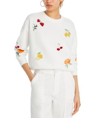 Fruit Embroidered Sweatshirt - Exclusive | Bloomingdale's (US)