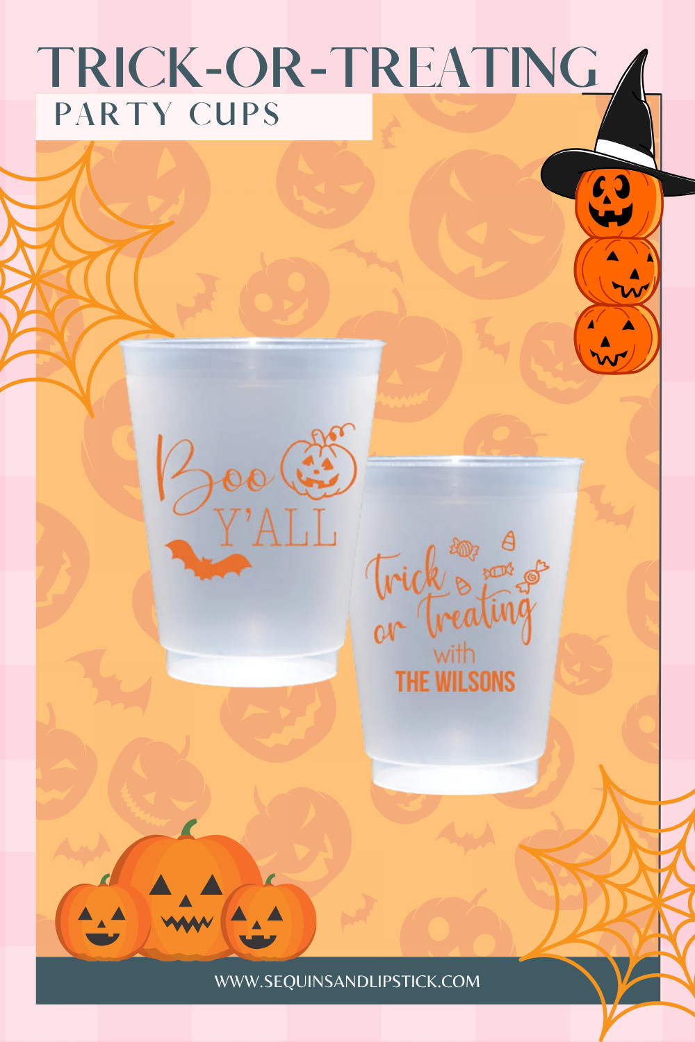 Boo, y’all! 🎃 These personalized Halloween cups are such a fun touch for trick-or-treat night, Halloween parties, or passing out drinks to the neighborhood crew. Customize them with your family name + year for an extra festive detail! 👻

 

 #LTKSeasonal