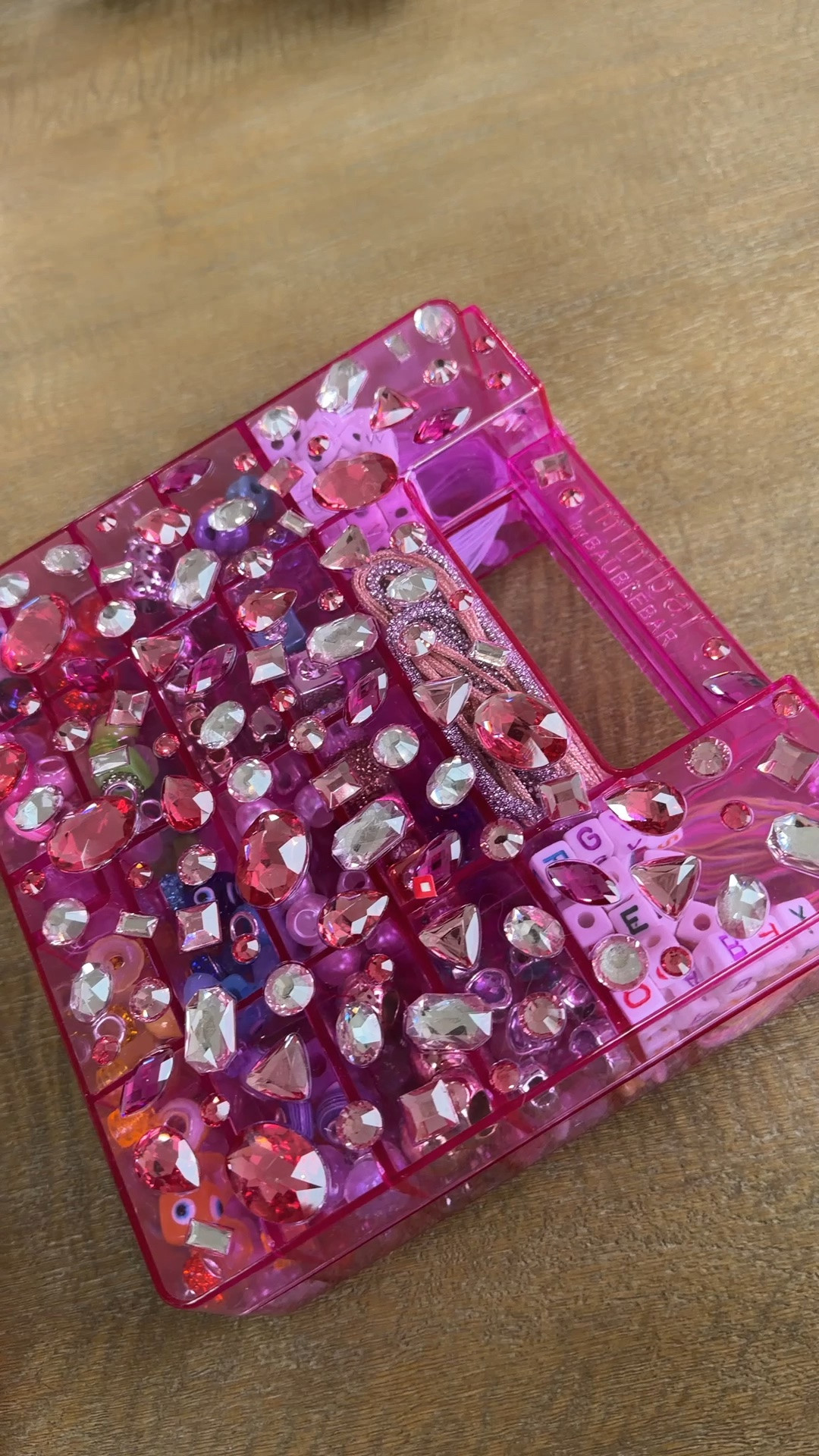 The BEST bag charm and keychain making kit!!! Would make such a cute birthday gift for any girlie girl.
