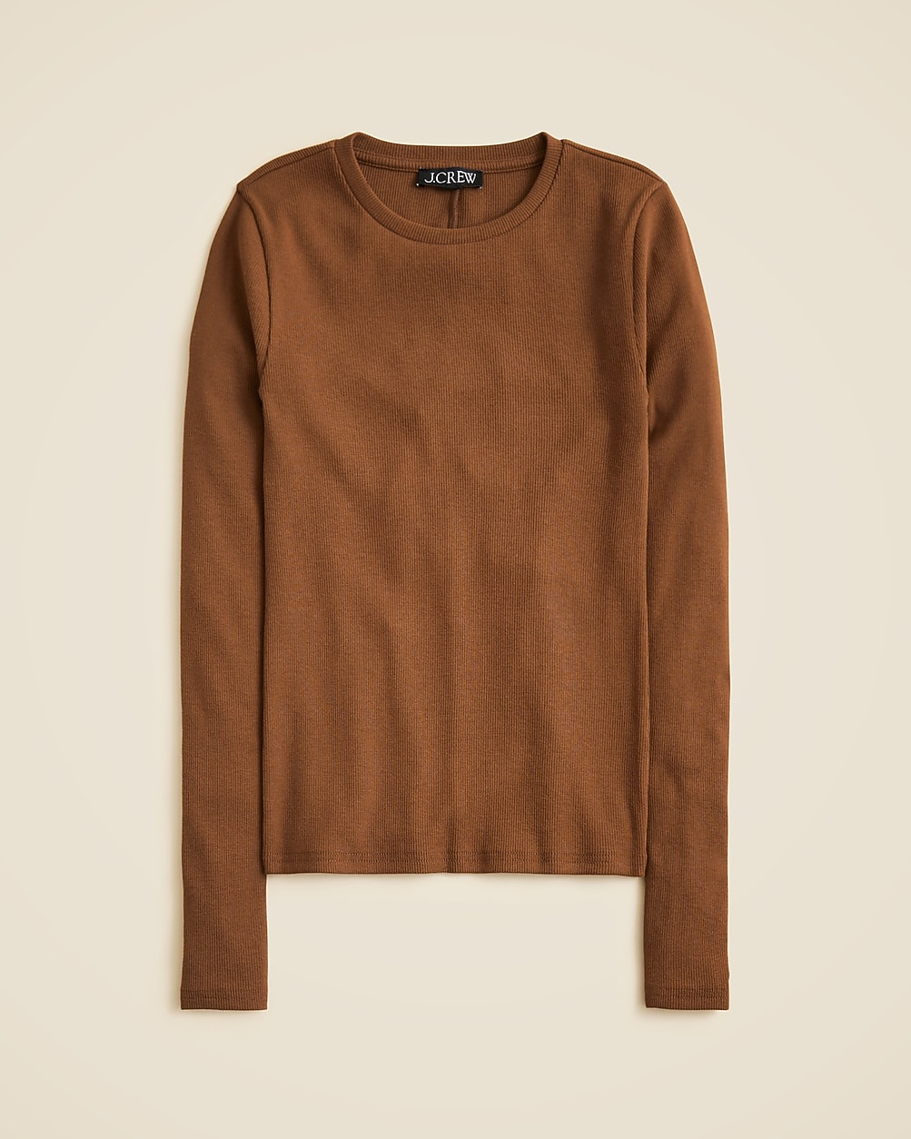 Perfect rib long-sleeve T-shirt | J. Crew US