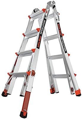 Little Giant Ladders, Revolution with Ratchet Levelers, M17, 17 ft, Multi-Position Ladder,Ratchet... | Amazon (US)