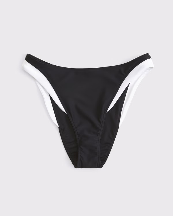 Mid Rise High-Leg Moderate Bottom | Abercrombie & Fitch (US)