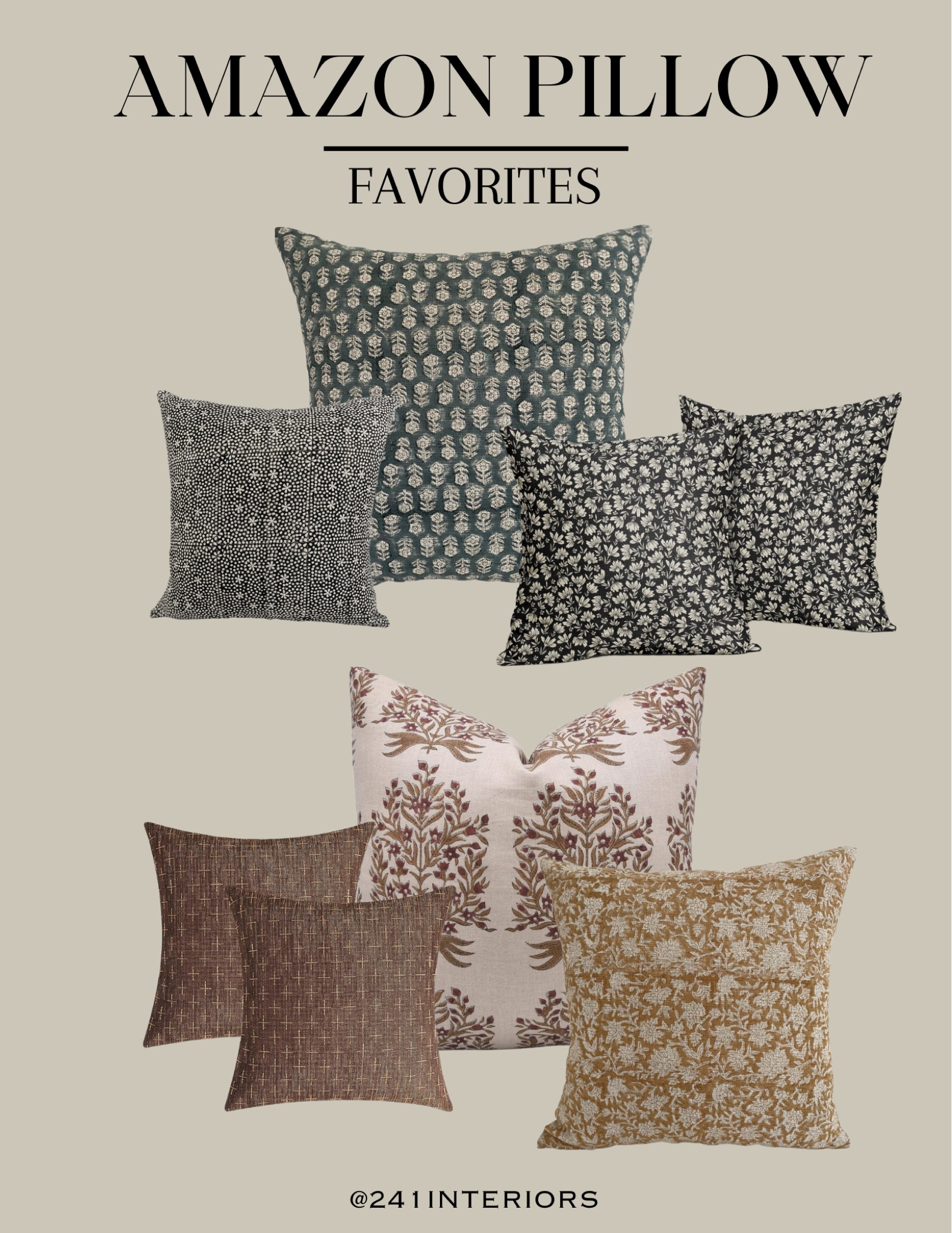 Amazon Pillow Faves!

#LTKhome #LTKstyletip #LTKGiftGuide