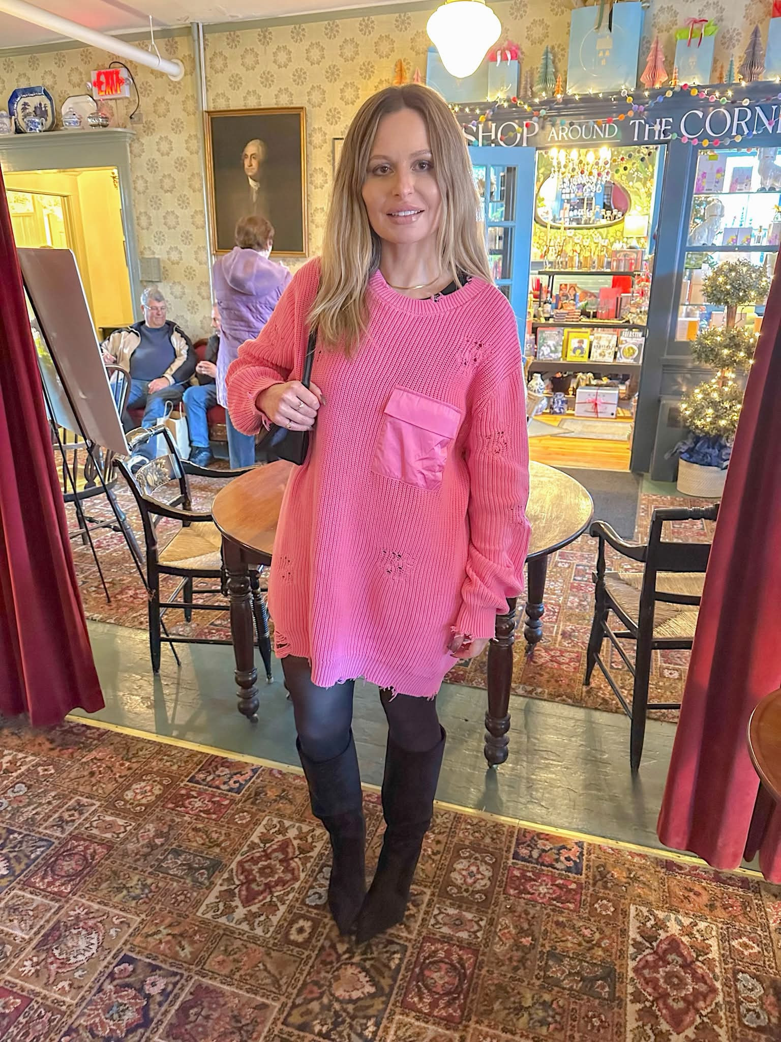 Sweater weather and festive lunches 

#LTKSeasonal