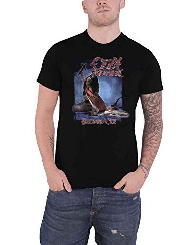 Rockoff Trade Ozzy Osbourne Blizzard of Ozz Tracklist Black T-Shirt Men's Large | Walmart (US)