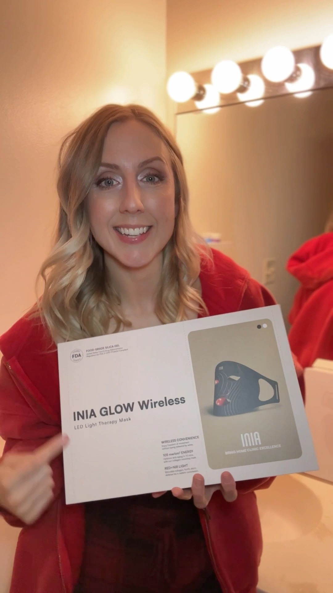 Skincare at home that will leave your skin glowing, clearer, brighter, less wrinkles and more! Grab up the INIA glow light therapy mask today! 

#LTKGiftGuide #LTKHoliday #LTKBeauty