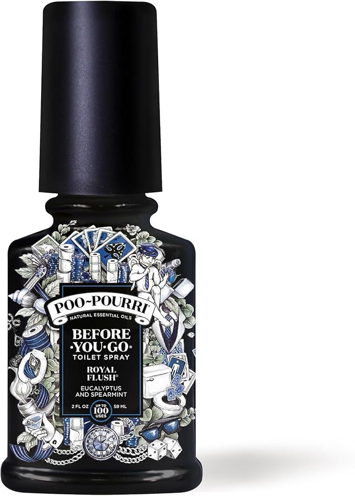 Poo-Pourri Before-You-Go Toilet Spray, Royal Flush, 2 Fl Oz - Eucalyptus and Spearmint | Amazon (US)