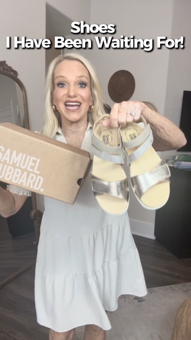 You didn’t hear it from me, but… I found the sandal of the season 🤎✨

I’m wearing the beautiful bronze Women’s Capri Sandal from Samuel Hubbard￼, and they are absolutely darling—comfortable, elevated, and truly go with everything. Today I paired them with my gorgeous green dress from Newshows, and I’m obsessed with this look.

Shop the sandals directly in the Samuel Hubbard Storefront￼
Shop my full outfit + styled look on my LTK 🤍

Because when comfort meets timeless style… that’s a win every single time. ✨🤎💚

#LTKStyle #ShopMyLook #SamuelHubbard #NewshowsStyle #ElevatedEssentials #EverydayWithRhonda #SandalSeason

#LTKMothersDay