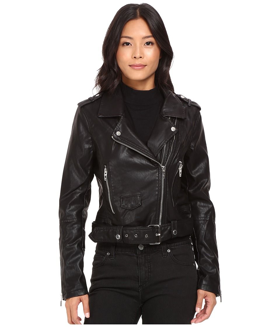 Blank NYC - Moto Jacket in Squad Goals (Black) Women's Coat | 6pm