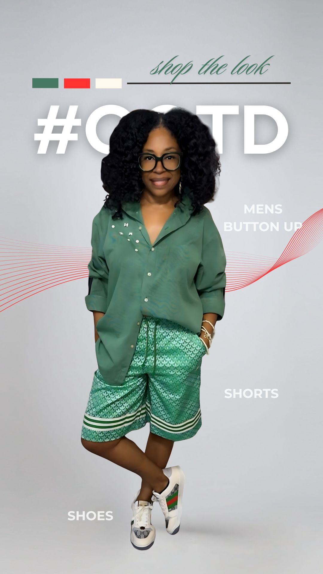 💚 MENSWEAR, BUT MAKE IT MINE 💚
Oversized button-up? Check.
Designer print shorts? Check.
Gucci kicks? Say less.
This look is giving “I brunch in the hills, shop in Milan, and still rock sneakers like a queen.”

👕 Men’s Button-Up – slouchy and sophisticated
🩳 Patterned Shorts – bold, breezy, and balanced
👟 Shoes – Gucci flex on a casual day
🕶 Vibes – grown, fly, and all the way outside

Tap my LTK to shop this effortless slay or get inspired to remix his closet into your runway 💼
#MenswearMagic #GlammaStyle #GucciSneakers #LTKVacationVibes #ChicAndComfy #StyledByHer #StreetwearSoftened #OOTDUnbothered #BlackGirlLuxury #EffortlessEdge

 

 #LTKOver40 #LTKPetite #LTKBeauty