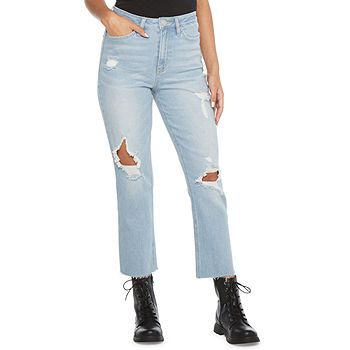 Ymi - Juniors Womens High Rise Straight Leg Jean | JCPenney