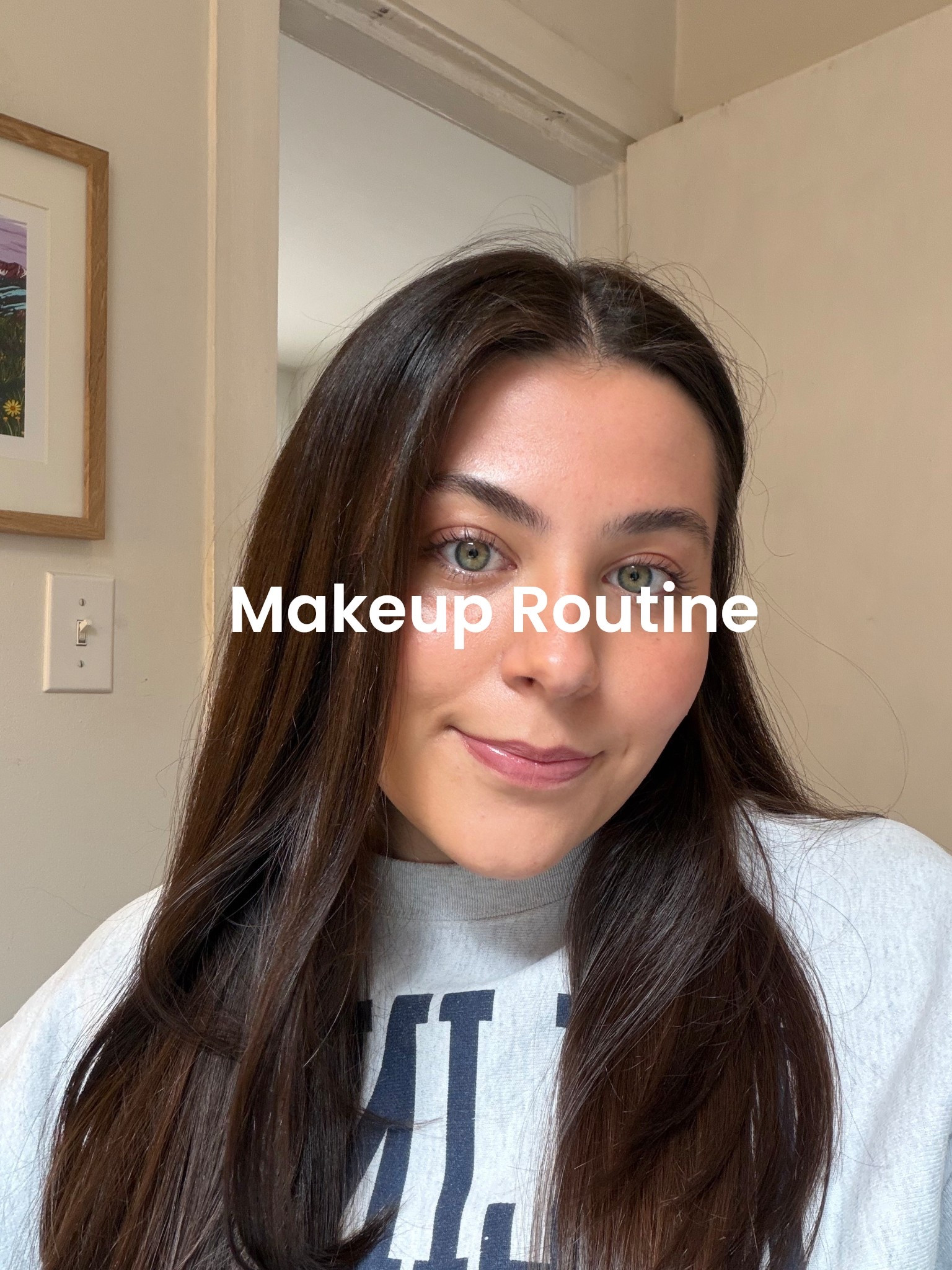 Updated glowy makeup routine for spring! 