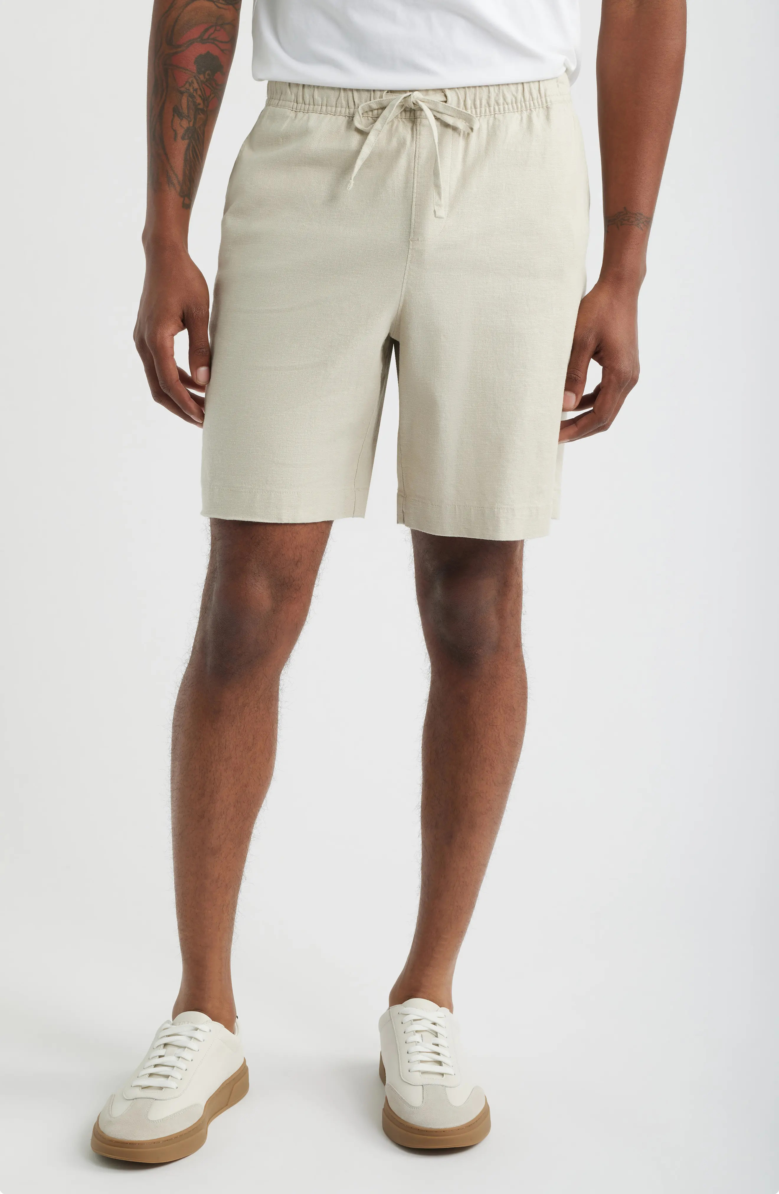 Linen Blend Shorts (Men) | Nordstrom | Nordstrom