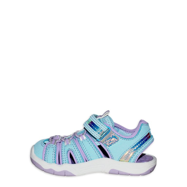 Wonder Nation Toddler Girls Closed Toe Sandal, Sizes 7-12 | Walmart (US)