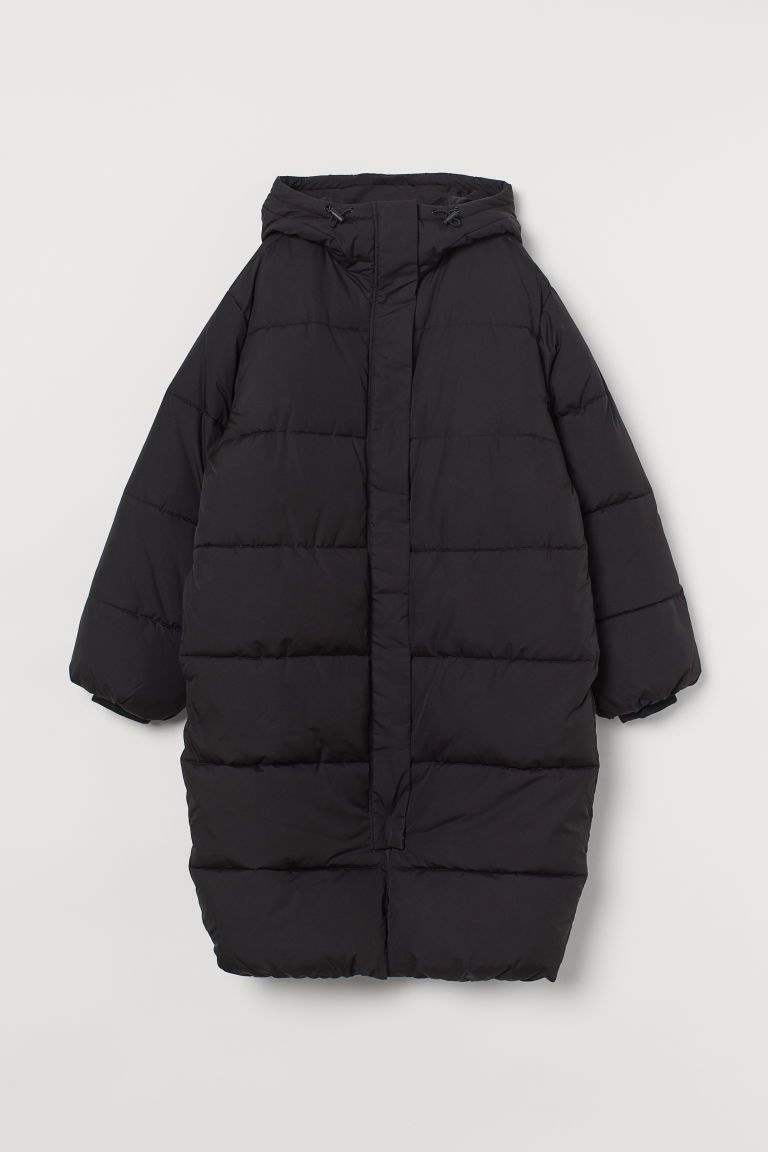 H & M - Puffer coat - Black | H&M (UK, MY, IN, SG, PH, TW, HK)