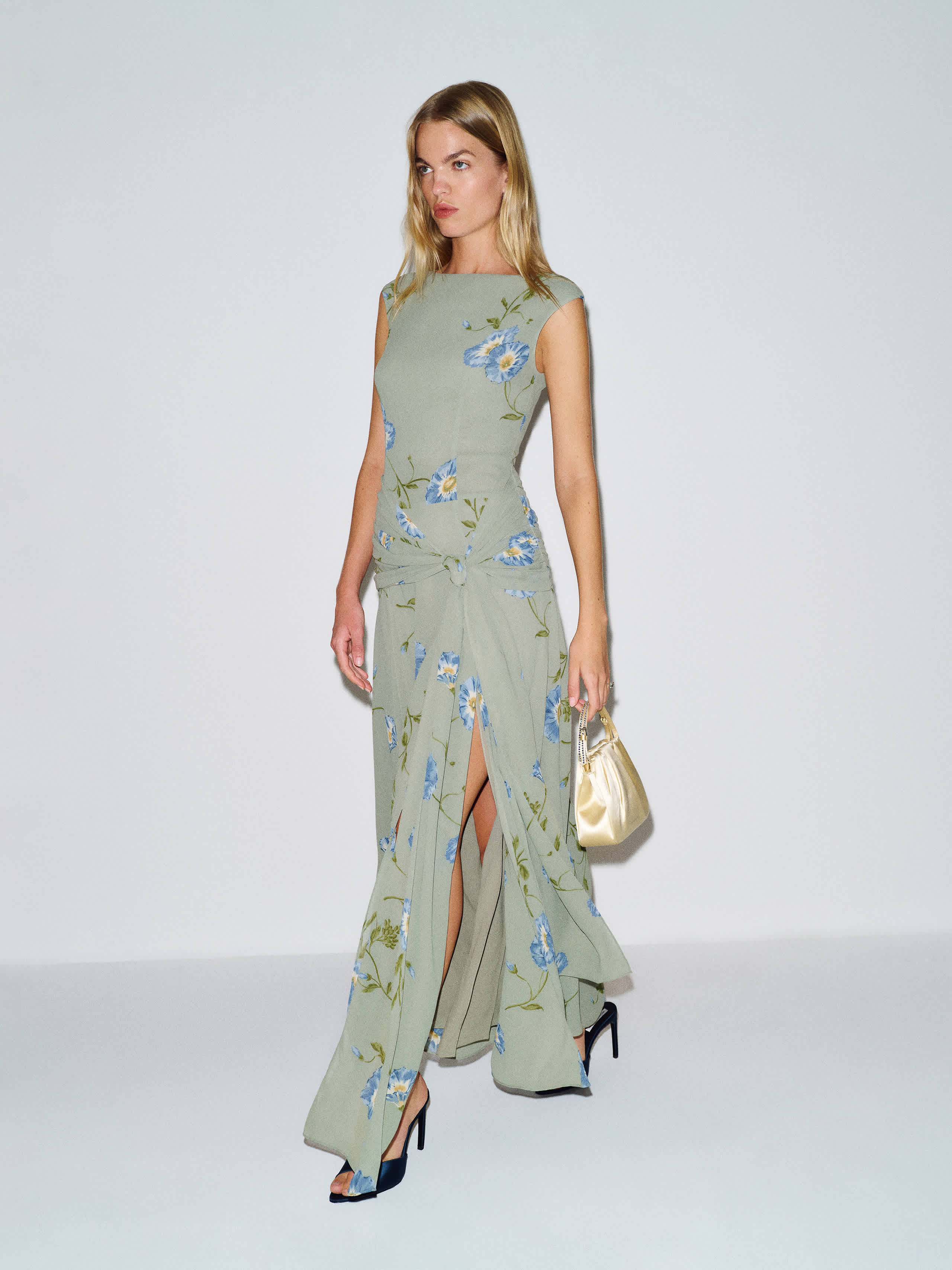 Reformation Vicenta Dress Green 4 | Reformation (Global)