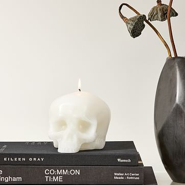 Molded Skull Candle | West Elm (US)