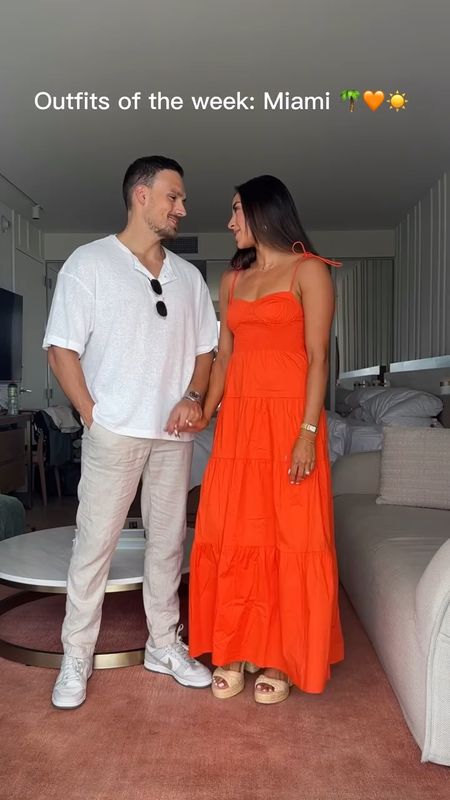 Outfits of the weekend in Miami 🌴🧡☀️🌞 all Kaleb’s outfit are Zara and if something is not linked here, it is Zara as well for me! 

Use code JEANINE35 for 35 off your membership for fashion pass 

#couplesoutfits #vacationoutfits #beachoutfits #summeroutfit #miamioutfit #vacationfail

#LTKTravel #LTKSeasonal #LTKSwim