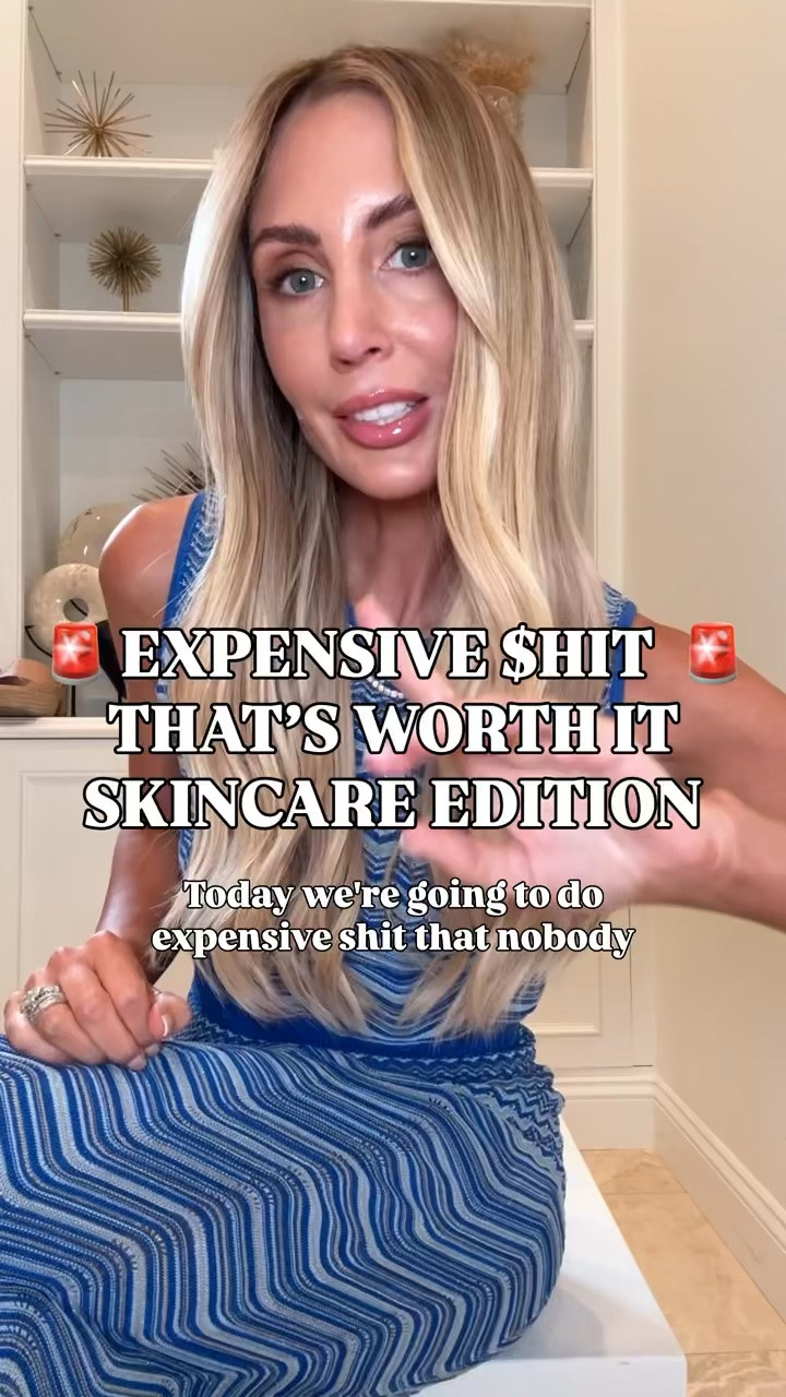 Expensive $hit that’s worth it skincare edition! 

#LTKselfcare