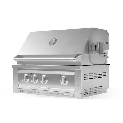 NewAge Products Stainless Steel 3-Burner Liquid Propane Infrared Gas Grill with Rotisserie Burner... | Lowe's