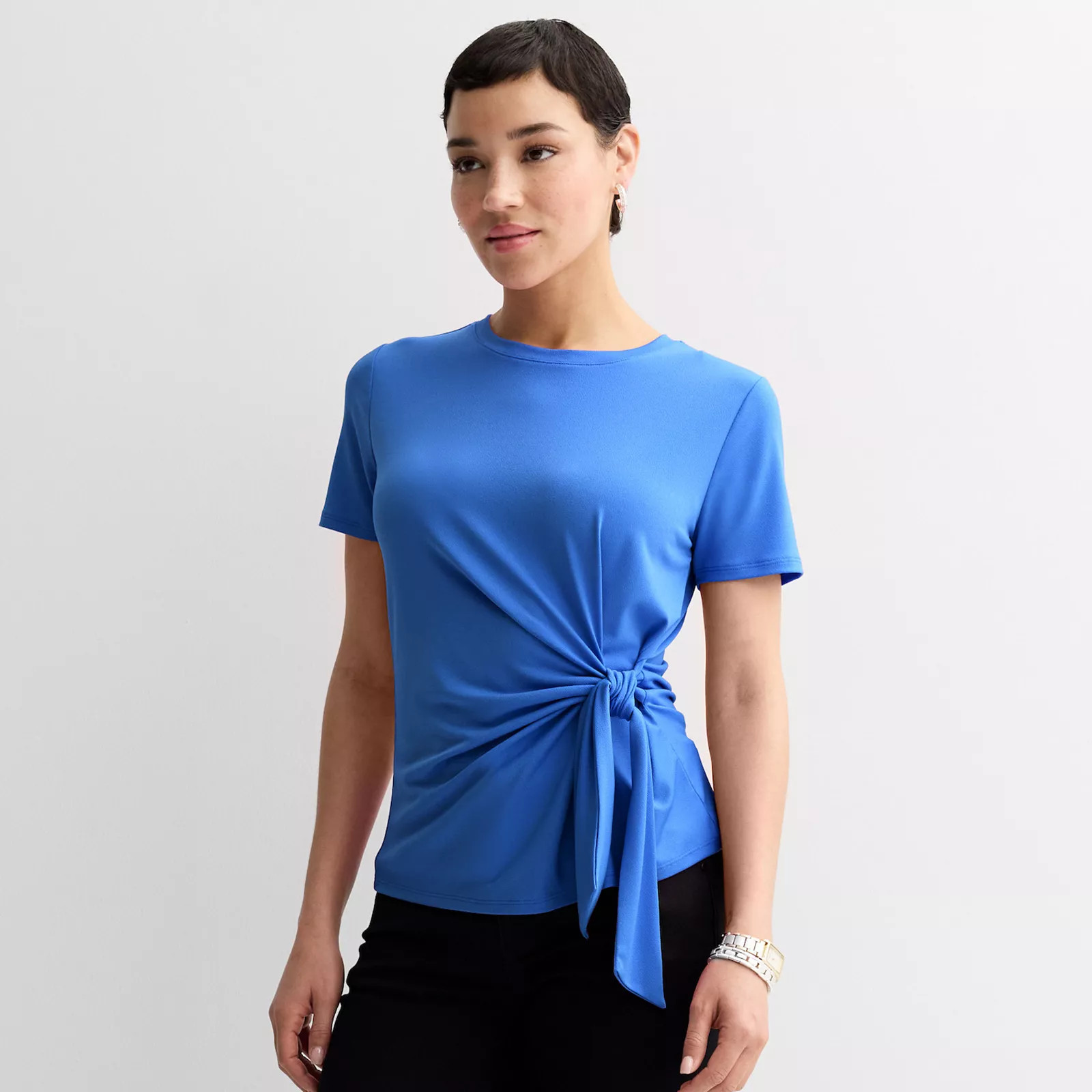 Women's Nine West Cinch Waist Top | Kohl's