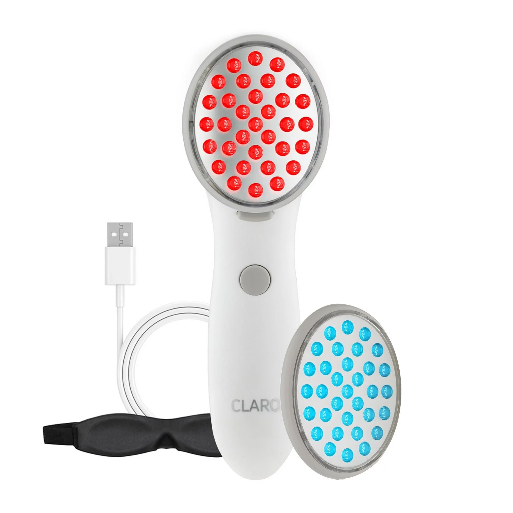 Spa Sciences CLARO LED Red & Blue Acne Clearing Spot Treatment Light Therapy System | Walmart (US)