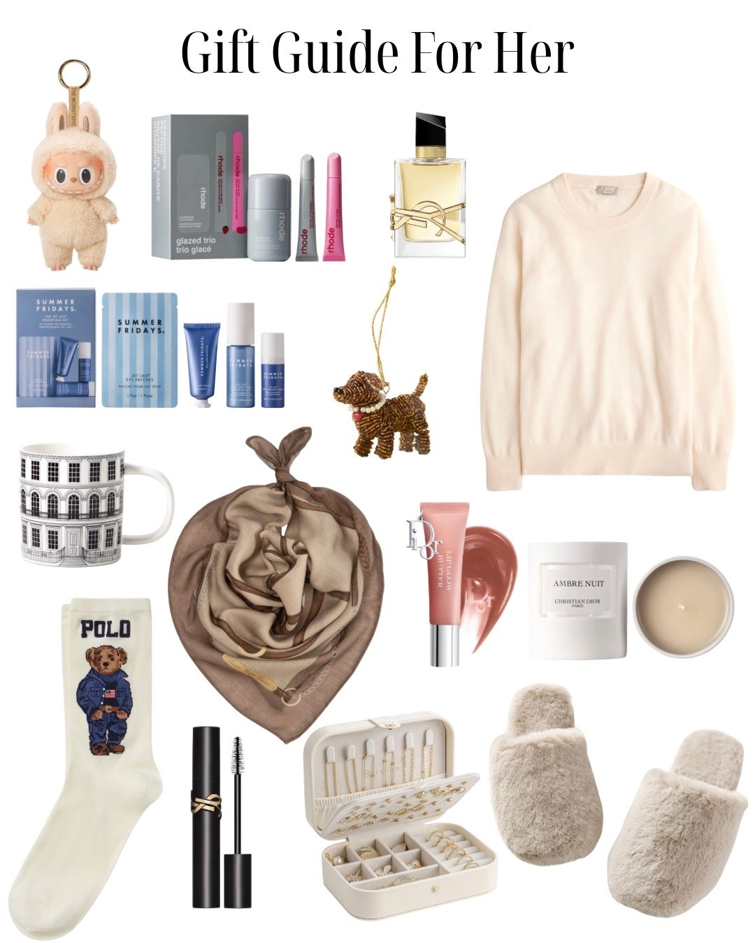 Gift guide for her 2025 
#gift #gifts #giftguide #giftsforher #forher 

#LTKBeauty #LTKFindsUnder100 #LTKFindsUnder50