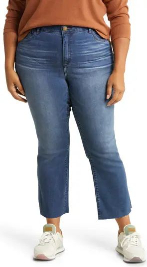 'Ab'Solution Skyrise Ankle Barely Bootcut Jeans | Nordstrom