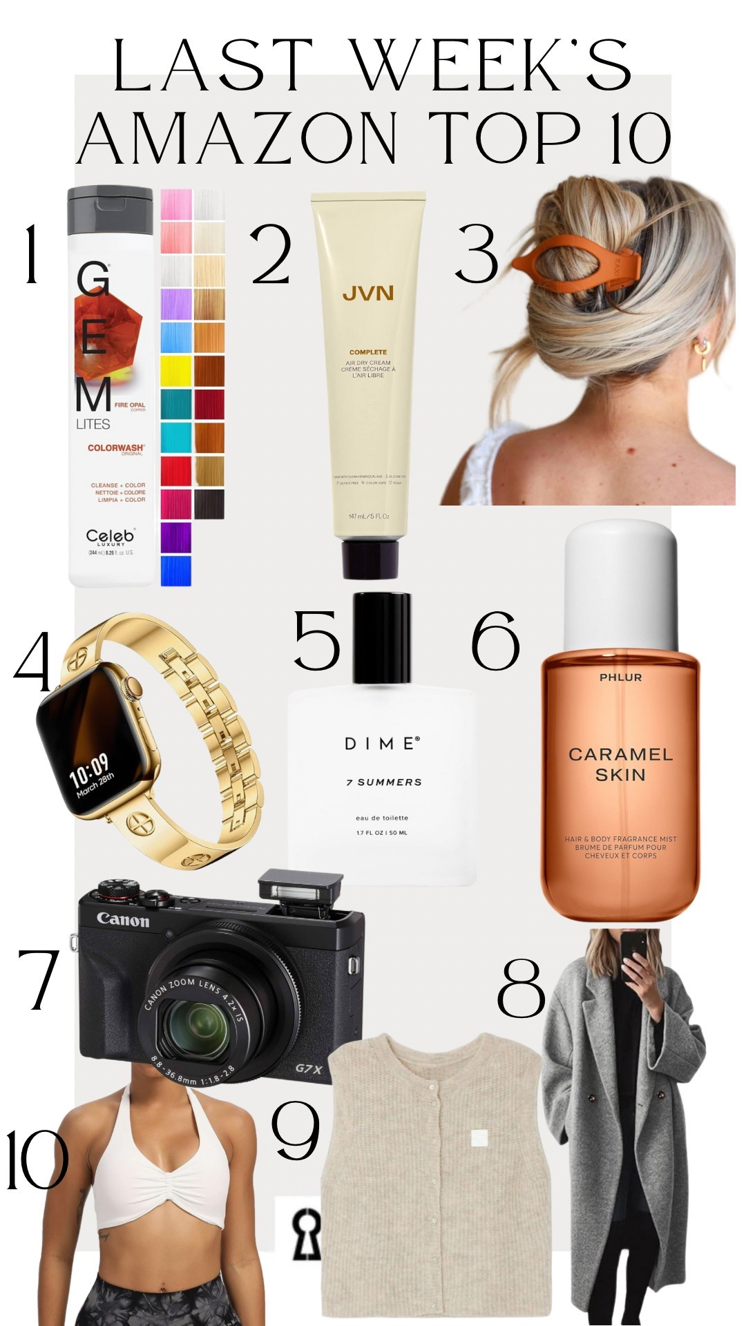 Last week’s Amazon best sellers!

#LTKBeauty #LTKFindsUnder100 #LTKStyleTip