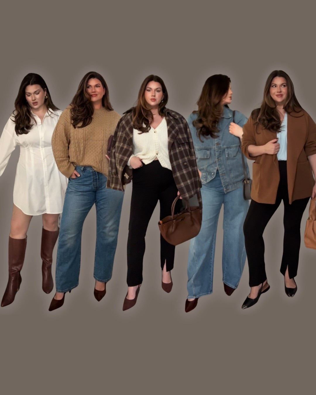 Recent Fall/Winter fits!

Wearing XL or US 14 in everything

For the Levi’s jeans I’m wearing a 33x30

#LTKMidsize #LTKFindsUnder50 #LTKHoliday