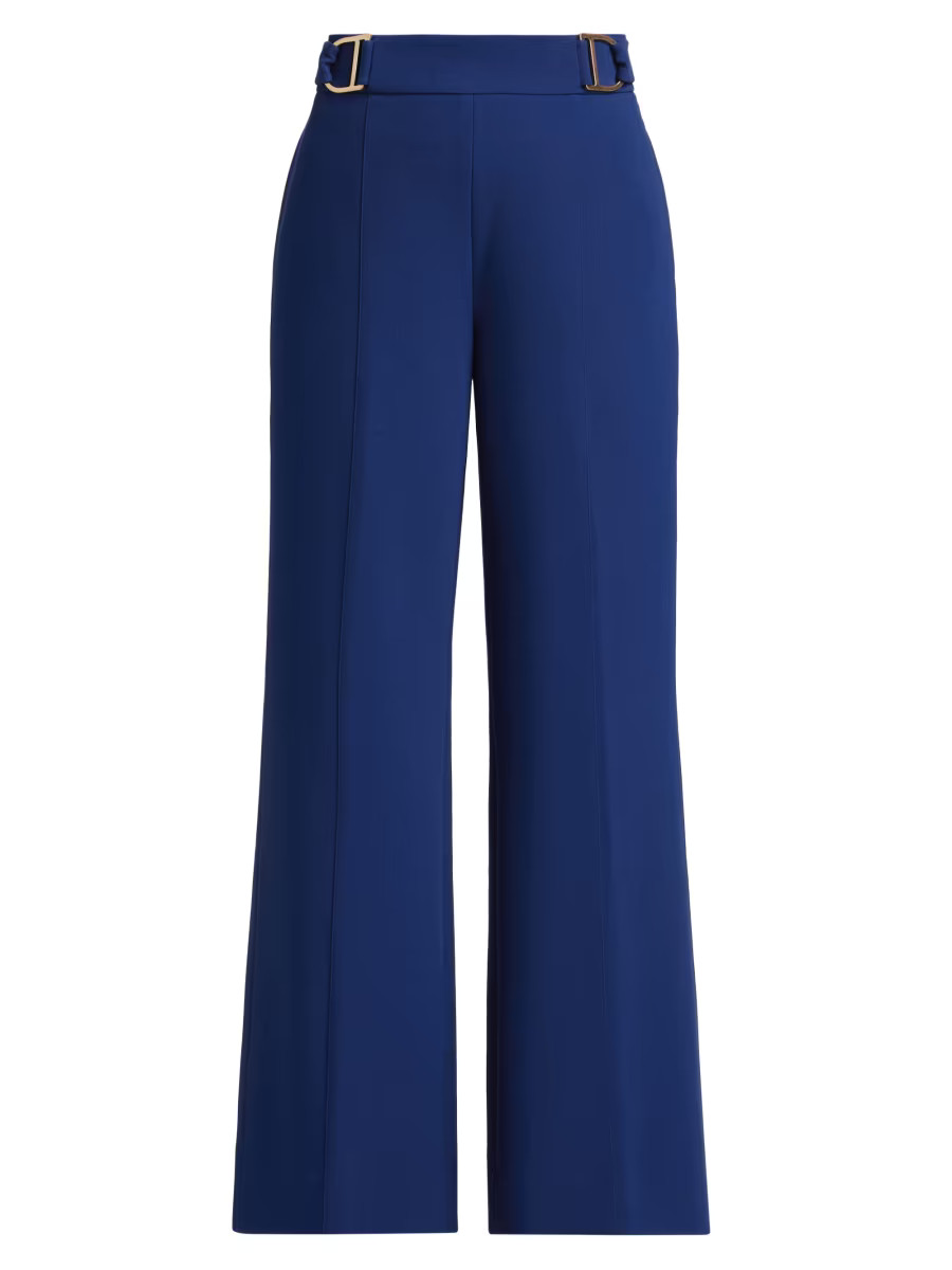 The Inez High-Rise Wide-Leg Pants | Saks Fifth Avenue