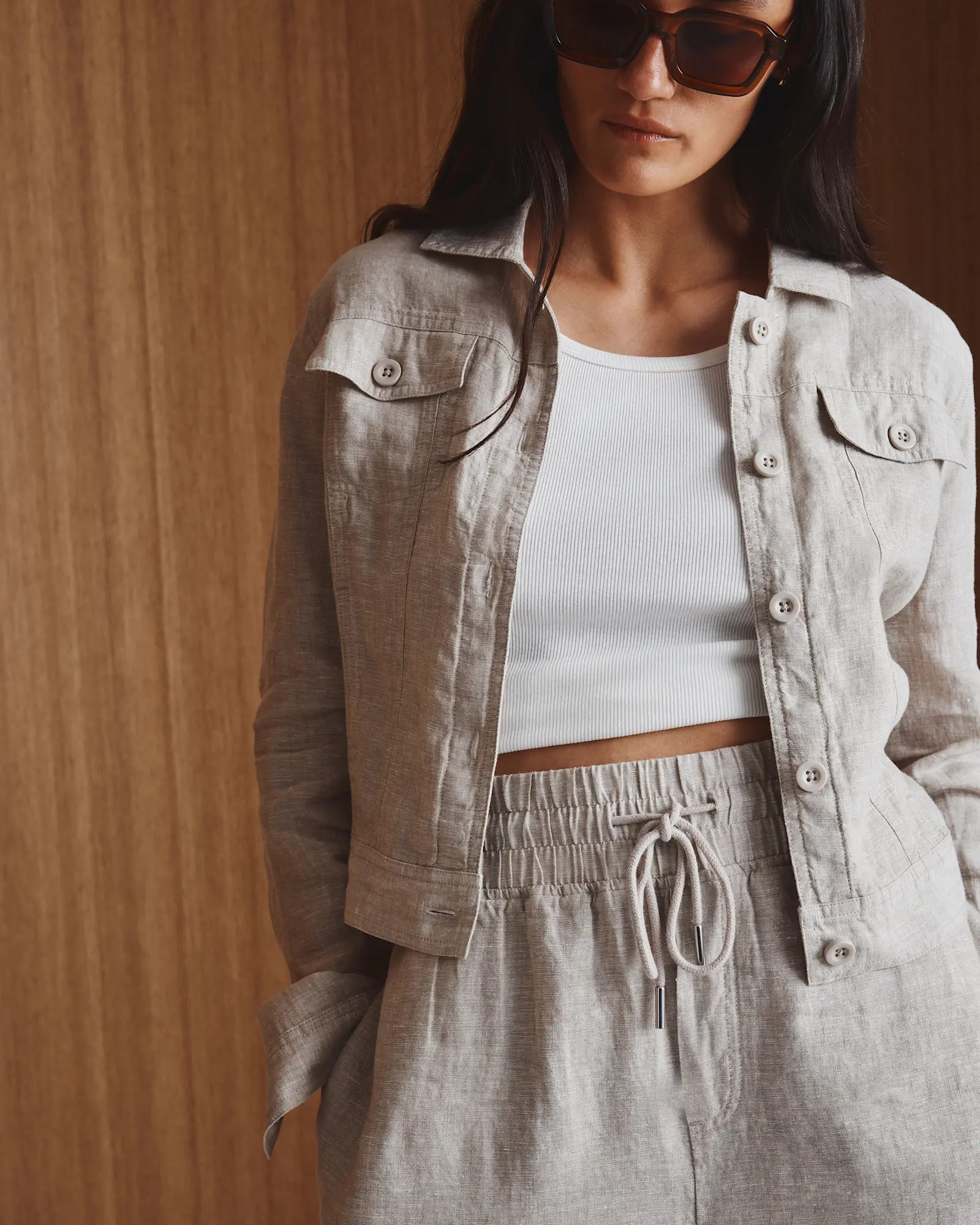 100% European Linen Jacket | Quince