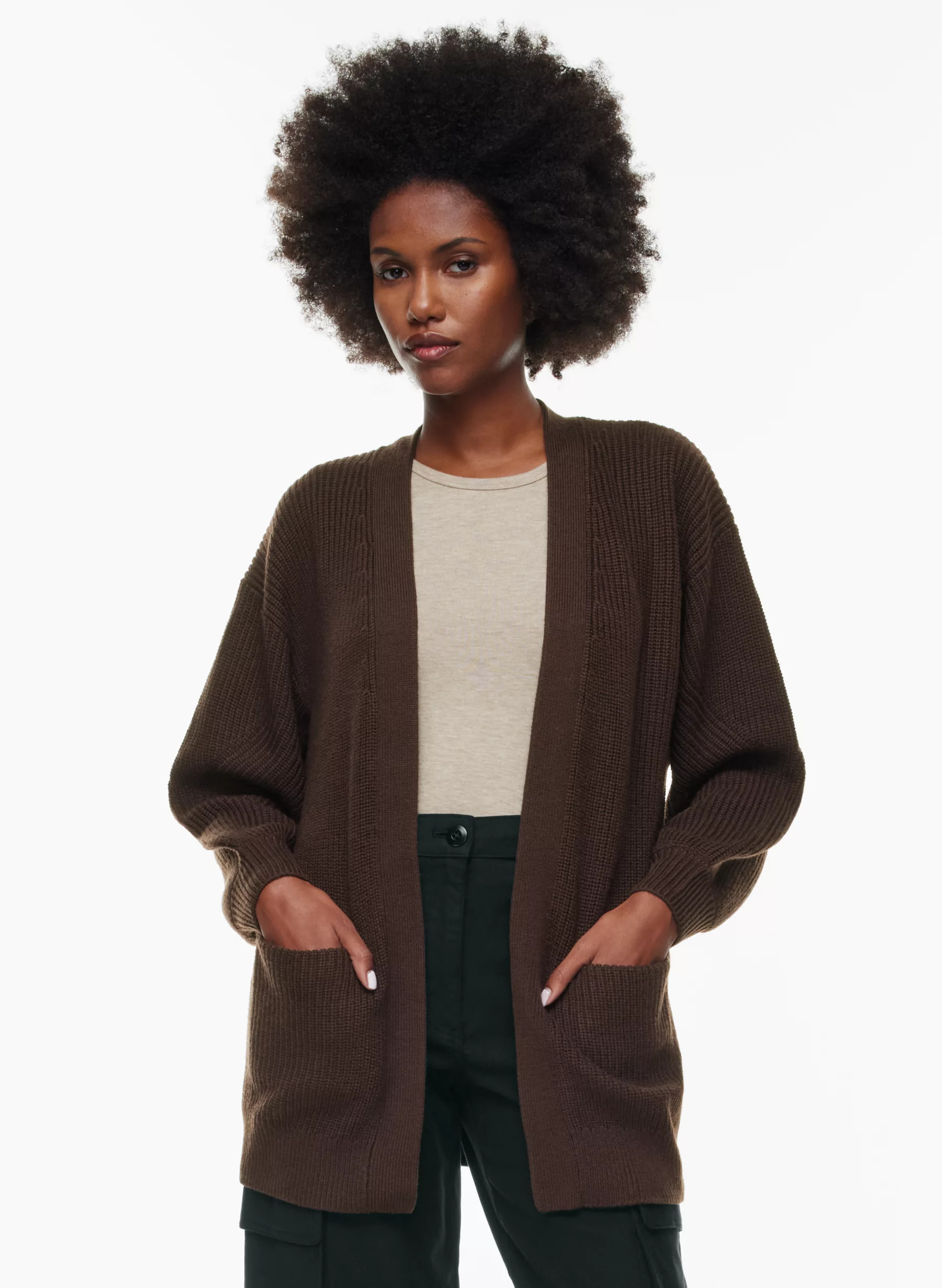 UNWIND CARDIGAN | Aritzia
