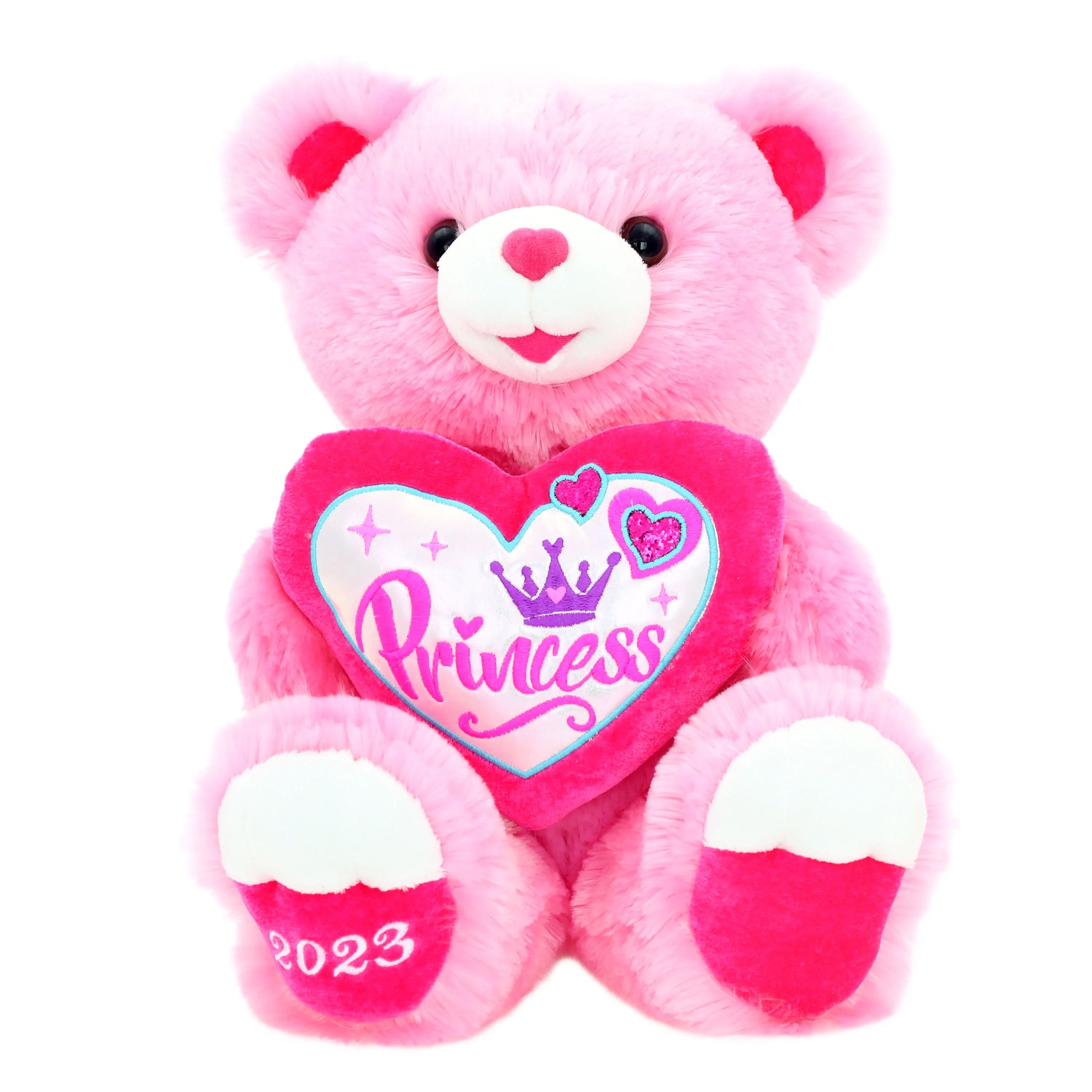 Way to Celebrate! Valentine’s Day 15in Sweetheart Teddy Bear 2023, Pink - Walmart.com | Walmart (US)