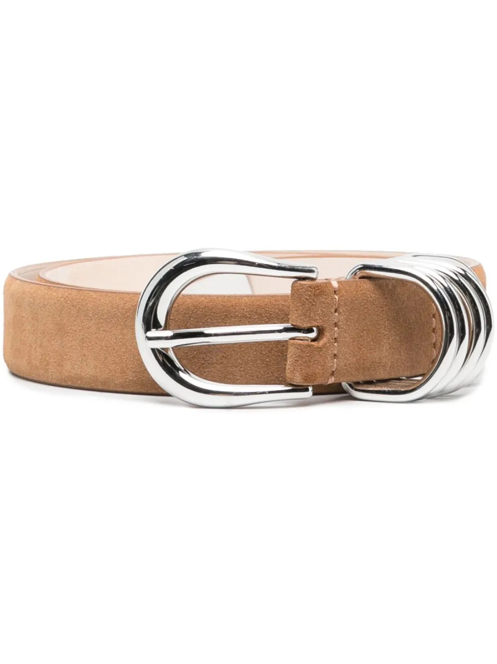Déhanche Hollyhock 3-ring Suede Belt - Farfetch | Farfetch Global